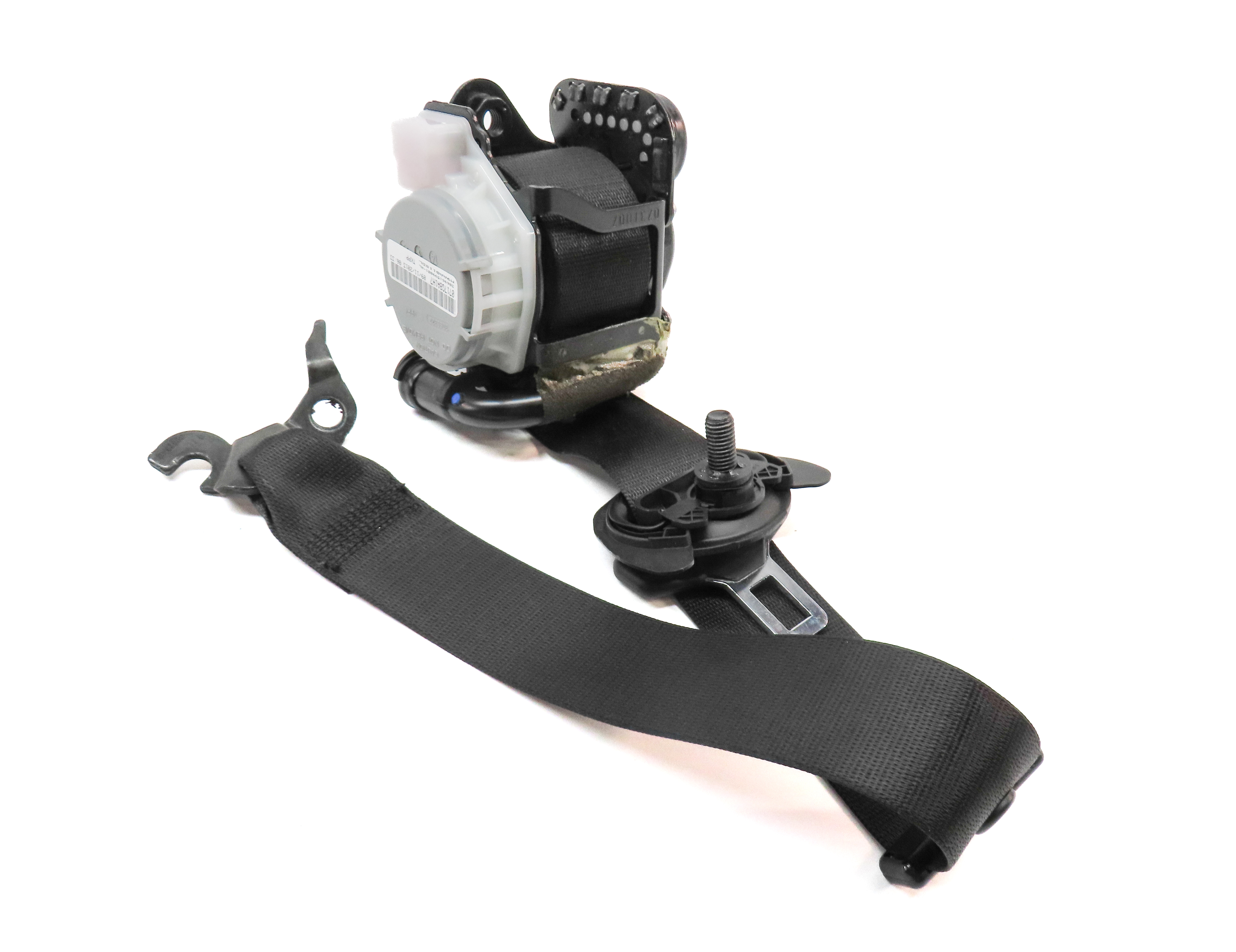2011-2018 BMW X3 X4 (F25 F26) FRONT RIGHT PASSENGER SEATBELT RETRACTOR (Black) — exact item pictured